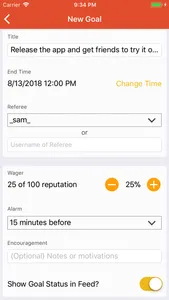 Goalie - Social Goal Tracker screenshot 5