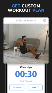 Workouts For Men: Gym & Home screenshot 4