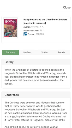 Deerfield Public Library screenshot 2