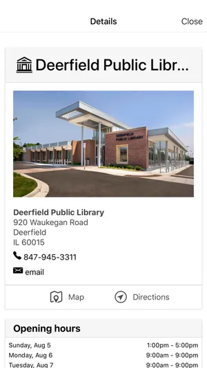 Deerfield Public Library screenshot 3