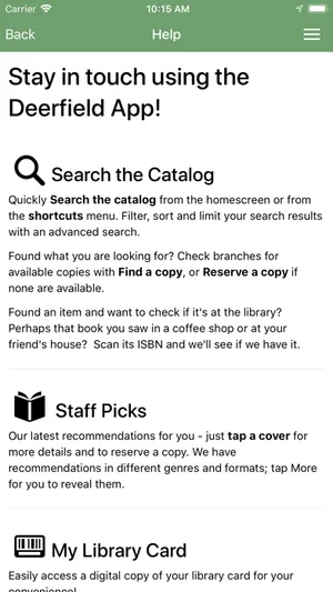 Deerfield Public Library screenshot 4