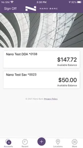 Nano Business Mobile screenshot 1