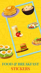 Food n Breakfast Stickers screenshot 1