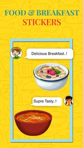 Food n Breakfast Stickers screenshot 4