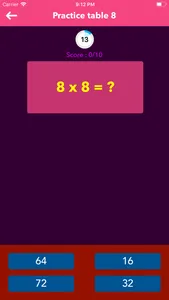 LearningTable - Times Table screenshot 3