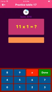 LearningTable - Times Table screenshot 4
