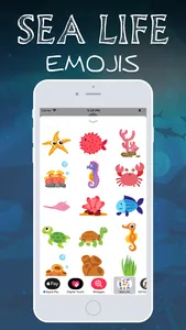 Sea Life Emojis screenshot 2