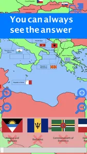 Learn World Map Puzzle screenshot 1