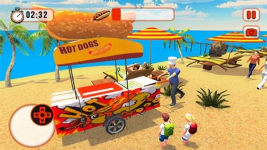 Hot Dog Delivery Boy Simulator screenshot 0