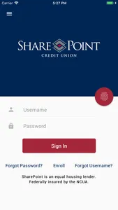 SharePoint Credit Union screenshot 0