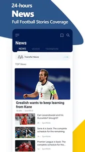 SportMob - Live Scores & News screenshot 1