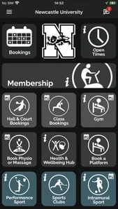 Newcastle University Sport App screenshot 0