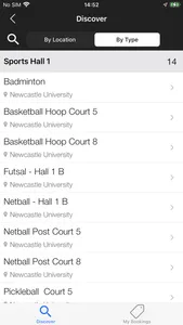 Newcastle University Sport App screenshot 3