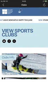 Newcastle University Sport App screenshot 4