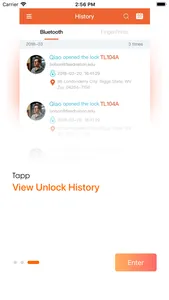 Tapplock Enterprise User screenshot 3