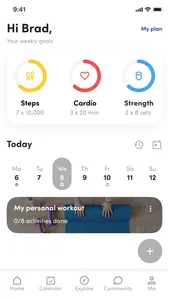 TSC Members' Fitness App screenshot 0