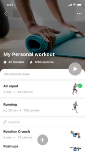 TSC Members' Fitness App screenshot 2