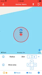 Anchor Alarm / Watch screenshot 1