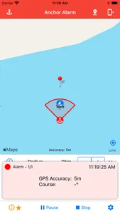 Anchor Alarm / Watch screenshot 4