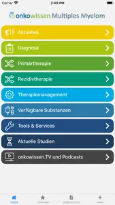 Multiples Myelom onkowissen screenshot 0