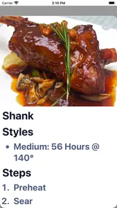 Sous Vide Recipes by Dario screenshot 1