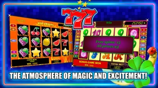 Multislot 777 slot machines screenshot 0