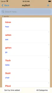 Build Own Dictionary screenshot 2