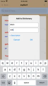 Build Own Dictionary screenshot 4