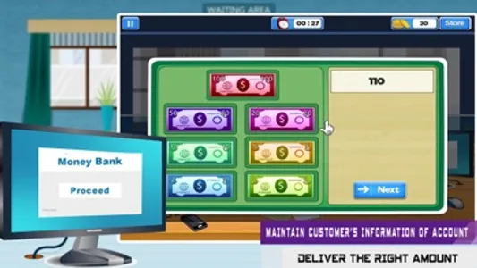 Bank Manager City Cashier screenshot 1