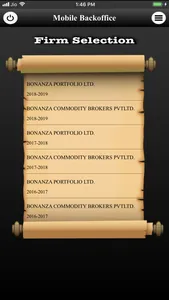 Bonanza Backoffice screenshot 1