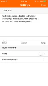 TechCircle screenshot 2