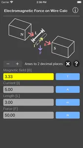 Electromagnetic Force on Wire screenshot 6