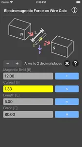 Electromagnetic Force on Wire screenshot 7