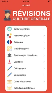 QCM de Culture Générale screenshot 0