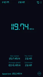 GPS Speedometer: Odometer screenshot 0