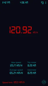 GPS Speedometer: Odometer screenshot 1