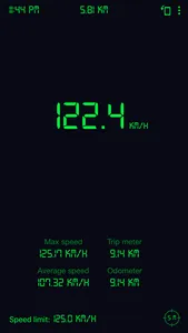 GPS Speedometer: Odometer screenshot 2