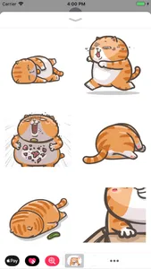 Chubby Cat Stickers Animated screenshot 2