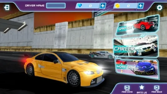 Drag Race: Fast Highway Racing screenshot 1