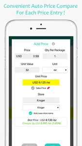 Price Book-Track Grocery Price screenshot 2