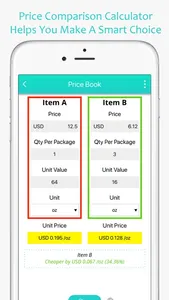 Price Book-Track Grocery Price screenshot 4