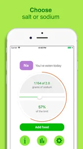 Smart salt - Sodium tracker screenshot 2