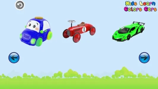 Kids Learn Colors Cars screenshot 1