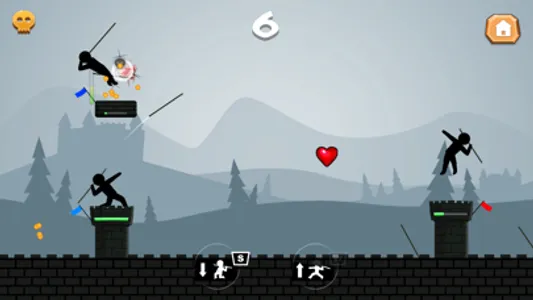 Stickman Epic Supreme Archery screenshot 1