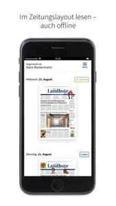 Der Landbote E-Paper screenshot 0