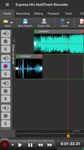 Express Mix Multitrack Mixer screenshot 0