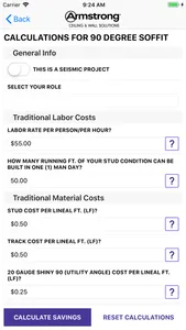 AWI Savings Calculator screenshot 1