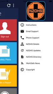 NZOHS Mobile screenshot 1