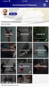 Profesores Comunicaciones screenshot 0