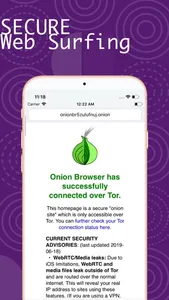 Secure Anonymous Browser screenshot 0